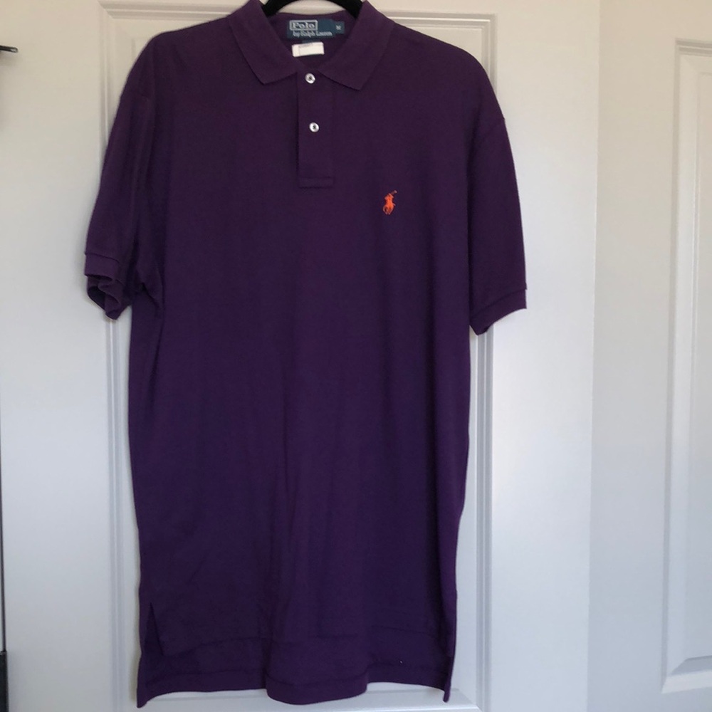 Men’s Polo by Ralph Lauren, purple, medium